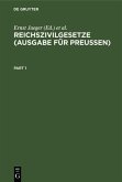 Reichszivilgesetze (Ausgabe für Preußen) (eBook, PDF)