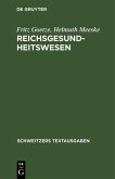 Reichsgesundheitswesen (eBook, PDF)