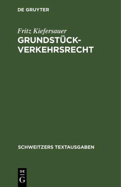 Cover Grundstückverkehrsrecht (eBook, PDF)