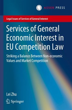 Services of General Economic Interest in EU Competition Law - Zhu, Lei