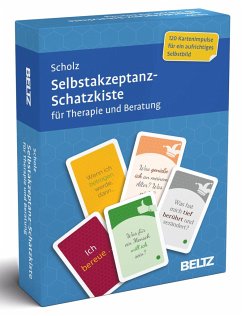 Selbstakzeptanz-Schatzkiste für Therapie und Beratung - Scholz, Falk Peter