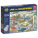 Jumbo 20028 - Jan van Haasteren, Jumbo geht einkaufen, Comic-Puzzle, 1000 Teile