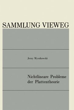 Nichtlineare Probleme der Plattentheorie (eBook, PDF) - Myszkowski, Jerzy