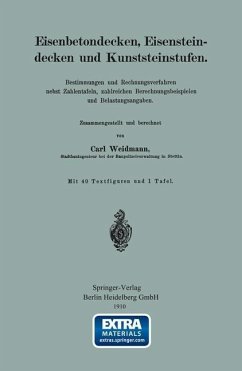 Cover Eisenbetondecken, Eisensteindecken und Kunststeinstufen (eBook, PDF)