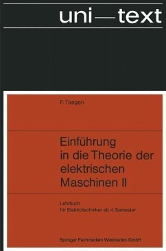 Cover Einführung in die Theorie der elektrischen Maschinen II (eBook, PDF)