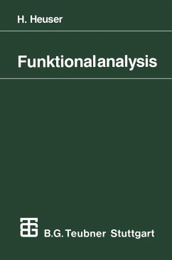 Funktionalanalysis (eBook, PDF) - Heuser, rer. nat. Harro