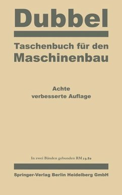 Cover Taschenbuch für den Maschinenbau (eBook, PDF)