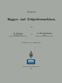 Neuere Bagger- und Erdgrabemaschinen (eBook, PDF) - Salomon, B.; Forchheimer, Philipp