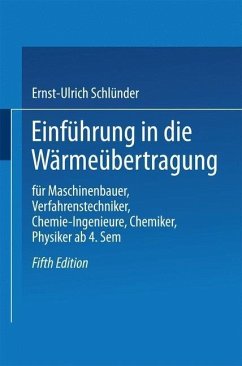 Einführung in die Wärmeübertragung (eBook, PDF) - Schlünder, Ernst-Ulrich