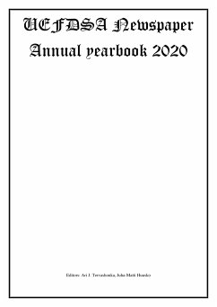 UEFDSA Newspaper Annual yearbook 2020 (eBook, ePUB) - Tervashonka, Ari; Huusko, Juha-Matti