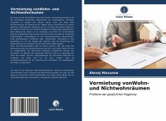 Vermietung vonWohn- und Nichtwohnräumen - Maxurow, Alexej