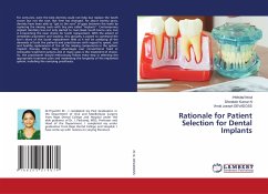 Rationale for Patient Selection for Dental Implants