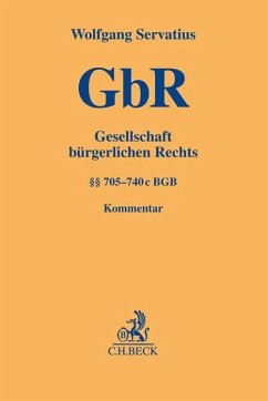 Gesellschaft bürgerlichen Rechts - Servatius, Wolfgang