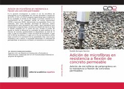 Adición de microfibras en resistencia a flexión de concreto permeable