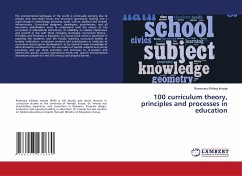 100 curriculum theory, principles and processes in education