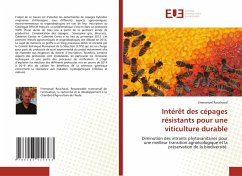 Intérêt des cépages résistants pour une viticulture durable - Rouchaud, Emmanuel