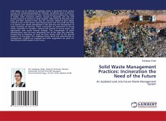 Solid Waste Management Practices: Incineration the Need of the Future