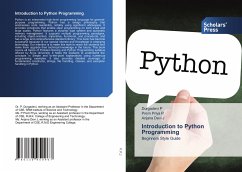 Introduction to Python Programming - P, Durgadevi;P, Prem Priya;J, Anjana Devi