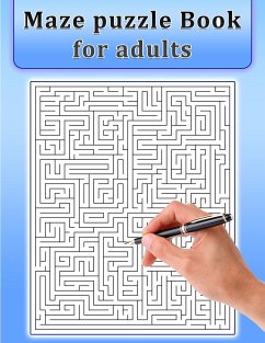 Maze Puzzle Book for Adults - B., Deeasy