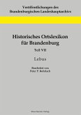 Historisches Ortslexikon für Brandenburg, Teil VII, Lebus