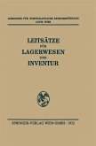 Leitsätze für Lagerwesen und Inventur (eBook, PDF) Leitsätze für Lagerwesen und Inventur (eBook, PDF)