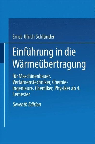 Einführung in die Wärmeübertragung (eBook, PDF)
