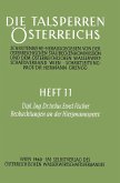 Beobachtungen an der Hirzmannsperre (eBook, PDF)