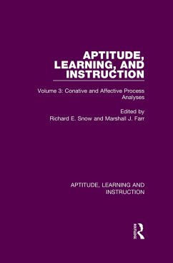Aptitude, Learning, and Instruction (eBook, PDF)