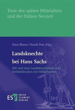Cover Landsknechte bei Hans Sachs (eBook, PDF)