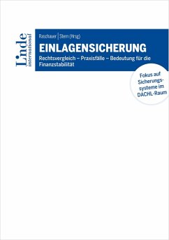 Einlagensicherung (eBook, PDF) - Benna, Ralf; Bergner, Matthias; Bretschneider, Bernd; Böttcher, Jan; Caramanica, Luca; Eidenberger, Judith