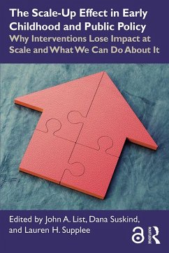 The Scale-Up Effect in Early Childhood and Public Policy (eBook, ePUB)
