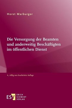 Die Versorgung der Beamten und anderweitig Beschäftigten im öffentlichen Dienst (eBook, PDF) - Marburger, Horst