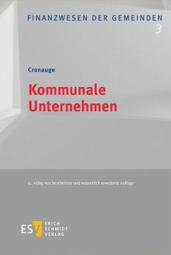 Kommunale Unternehmen (eBook, PDF) - Cronauge, Ulrich