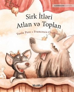 Sirk İtləri Atlan və Toplan: Azerbaijani Edition of Circus Dogs Roscoe and Rolly - Pere, Tuula