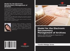 Model for the Electronic Documentary Management of Archives - Hidalgo Urrea, Yamilé