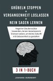 Grübeln stoppen + Vergangenheit loslassen + Nein sagen lernen (eBook, ePUB)