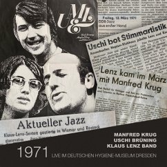 1971-Live Im Deutschen Hygiene-Museum Dresden - Krug,Manfred/Uschi Bruening/Klaus Lenz Band