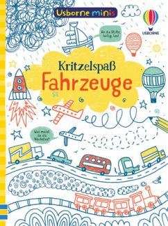 Usborne Minis: Kritzelspaß Fahrzeuge - Tudhope, Simon