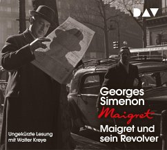 Maigret und sein Revolver / Kommissar Maigret Bd.40 (4 Audio-CDs) - Simenon, Georges