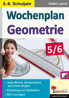 Wochenplan Geometrie / Klasse 5-6 - Lamm, Stefan