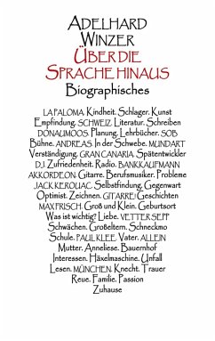 Über die Sprache hinaus (eBook, ePUB)