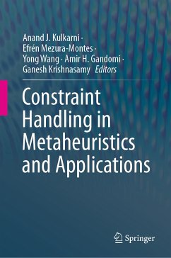 Constraint Handling in Metaheuristics and Applications (eBook, PDF)