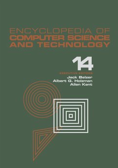Encyclopedia of Computer Science and Technology (eBook, ePUB) - Belzer, Jack; Holzman, Albert G.; Kent, Allen
