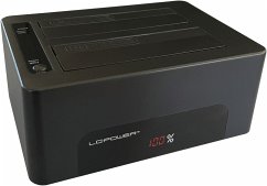 LC-Power LC-DOCK-U3-V HDD Docking mit Kopierfunktion