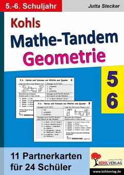 Cover Kohls Mathe-Tandem Geometrie / Klasse 5-6 (eBook, PDF)