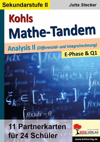 Kohls Mathe-Tandem / Analysis II (eBook, PDF)