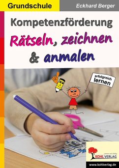 Cover Kompetenzförderung Rätseln, zeichnen und anmalen (eBook, PDF)