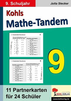 Cover Kohls Mathe-Tandem / Klasse 9 (eBook, PDF)