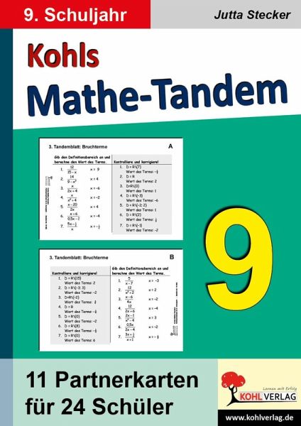 Kohls Mathe-Tandem / Klasse 9 (eBook, PDF) Kohls Mathe-Tandem / Klasse 9 (eBook, PDF)