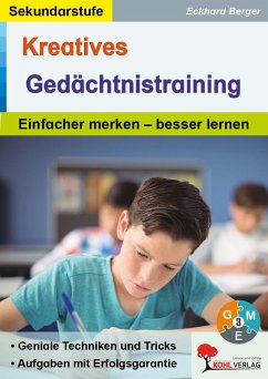 Cover Kreatives Gedächtnistraining / Sekundarstufe (eBook, PDF)